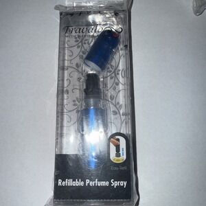 TRAVALO Refillable perfume spray bottle compact size new Blue